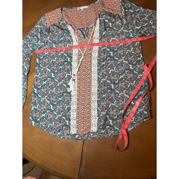 DR2 bohemian peasant top in excellent condition size medium - Picture 2 of 8